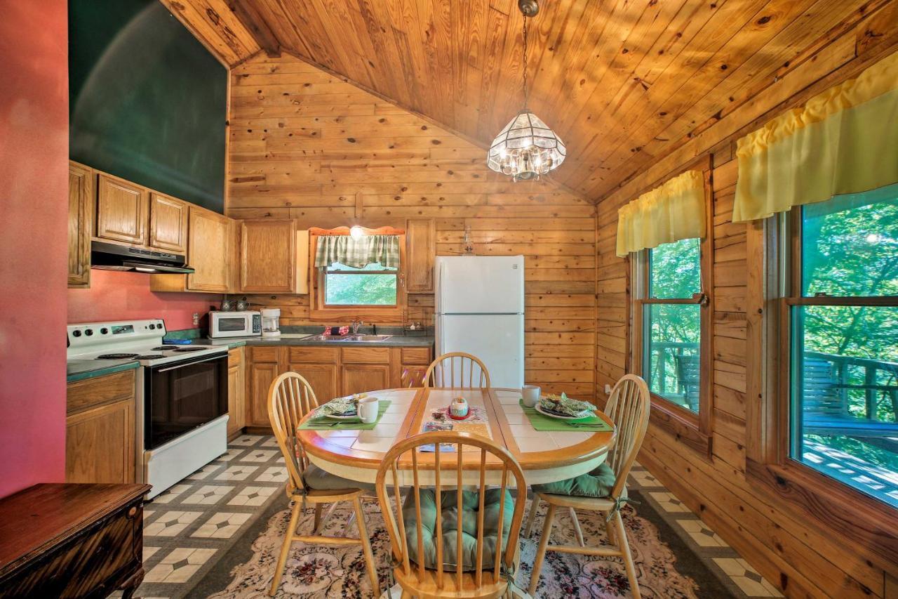 Eureka Springs Studio With Deck, Views And Bbq! 外观 照片